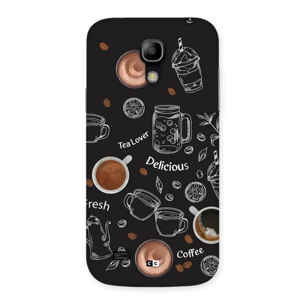 Tea And Coffee Mixture Back Case for Galaxy S4 Mini