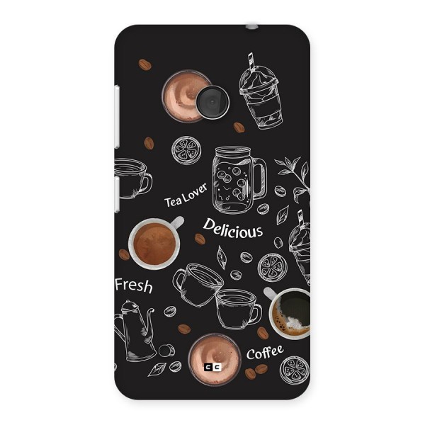 Tea And Coffee Mixture Back Case for Lumia 530