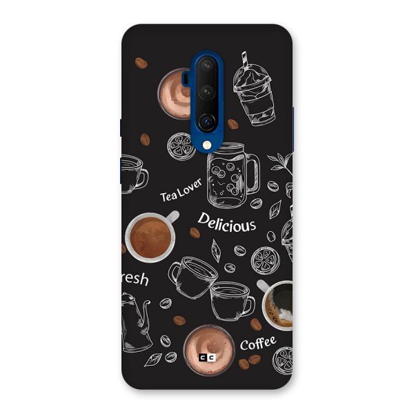 Tea And Coffee Mixture Back Case for OnePlus 7T Pro