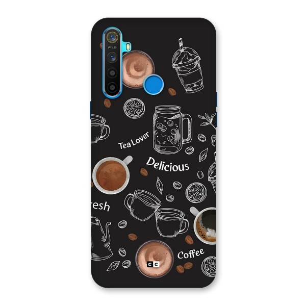 Tea And Coffee Mixture Back Case for Realme 5s