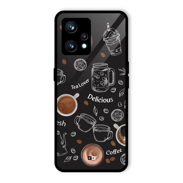 Tea And Coffee Mixture Back Case for Realme 9