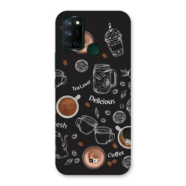 Tea And Coffee Mixture Back Case for Realme C17