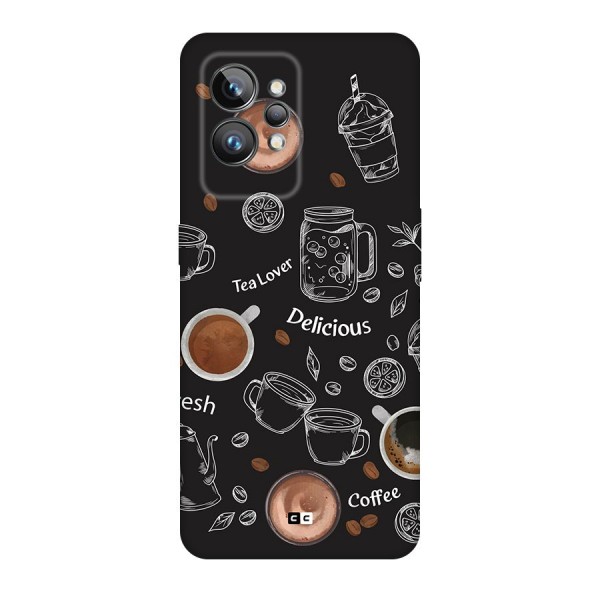 Tea And Coffee Mixture Back Case for Realme GT2 Pro