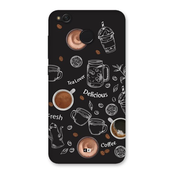 Tea And Coffee Mixture Back Case for Redmi 4