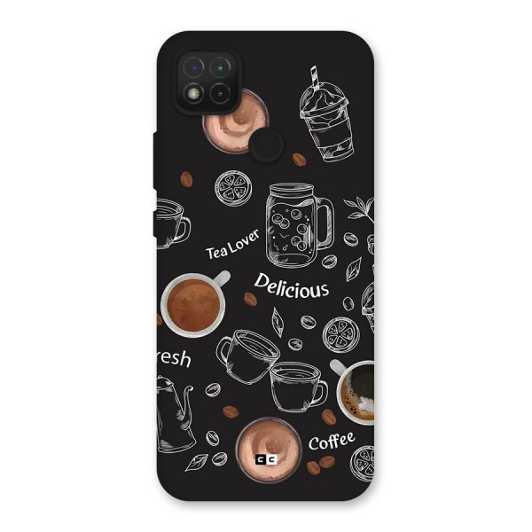 Tea And Coffee Mixture Back Case for Redmi 9 Activ