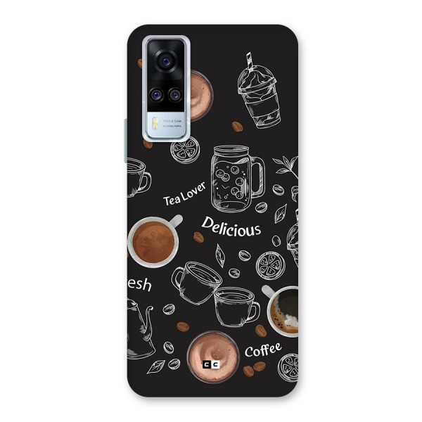 Tea And Coffee Mixture Back Case for Vivo Y51