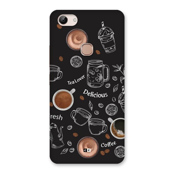 Tea And Coffee Mixture Back Case for Vivo Y83