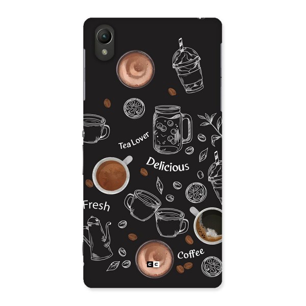 Tea And Coffee Mixture Back Case for Xperia Z2