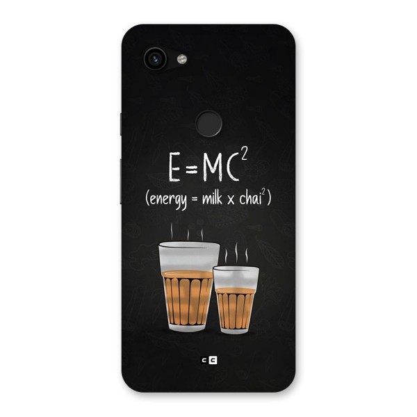 Tea Formula Back Case for Google Pixel 3a XL