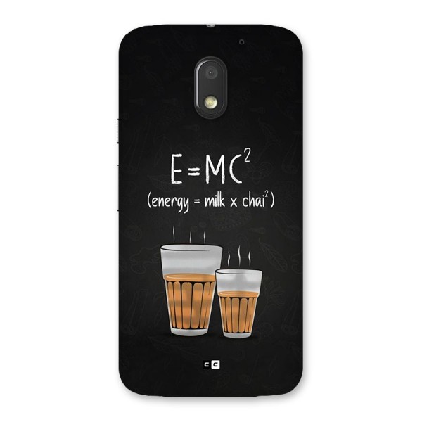 Tea Formula Back Case for Moto E3 Power