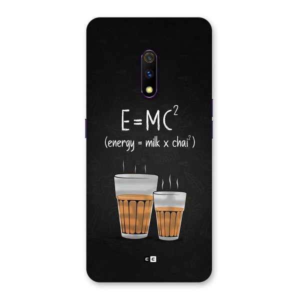 Tea Formula Back Case for Realme X