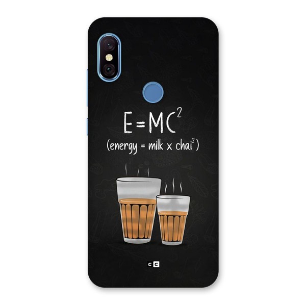 Tea Formula Back Case for Redmi Note 6 Pro