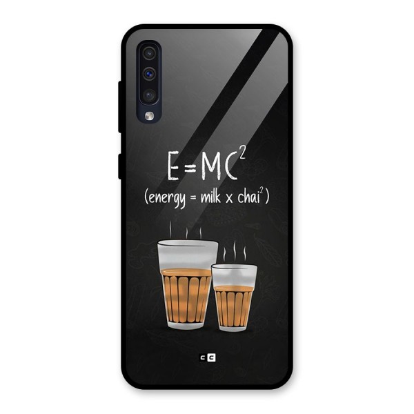 Tea Formula Glass Back Case for Galaxy A50s