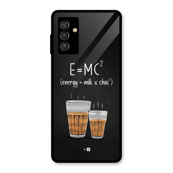 Tea Formula Glass Back Case for Galaxy M13