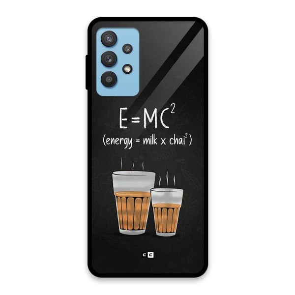 Tea Formula Glass Back Case for Galaxy M32 5G