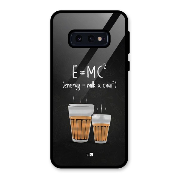 Tea Formula Glass Back Case for Galaxy S10e