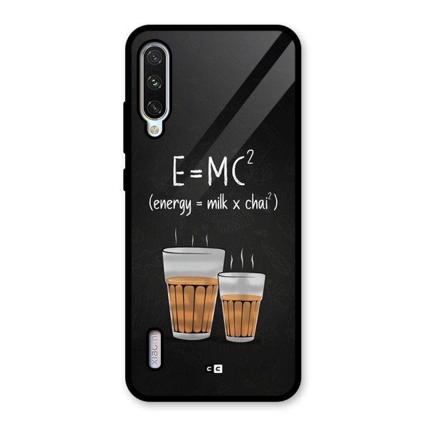 Tea Formula Glass Back Case for Mi A3