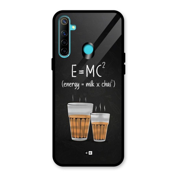 Tea Formula Glass Back Case for Realme 5