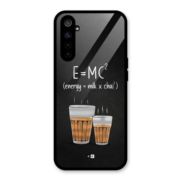 Tea Formula Glass Back Case for Realme 6