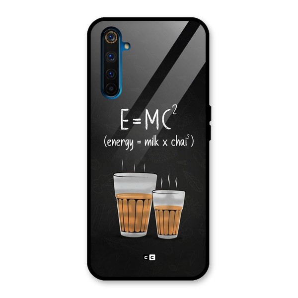 Tea Formula Glass Back Case for Realme 6 Pro