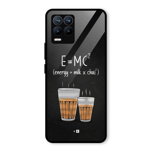 Tea Formula Glass Back Case for Realme 8 Pro