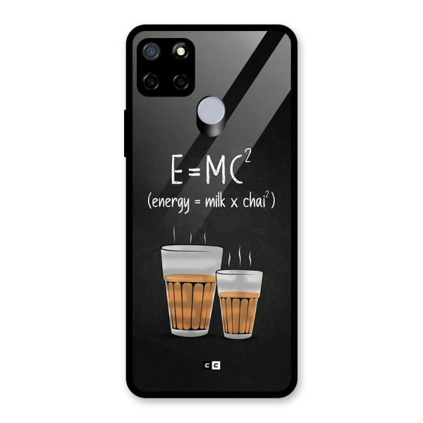 Tea Formula Glass Back Case for Realme C12