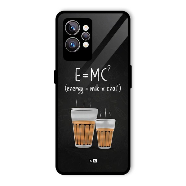 Tea Formula Glass Back Case for Realme GT2 Pro