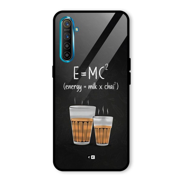 Tea Formula Glass Back Case for Realme X2