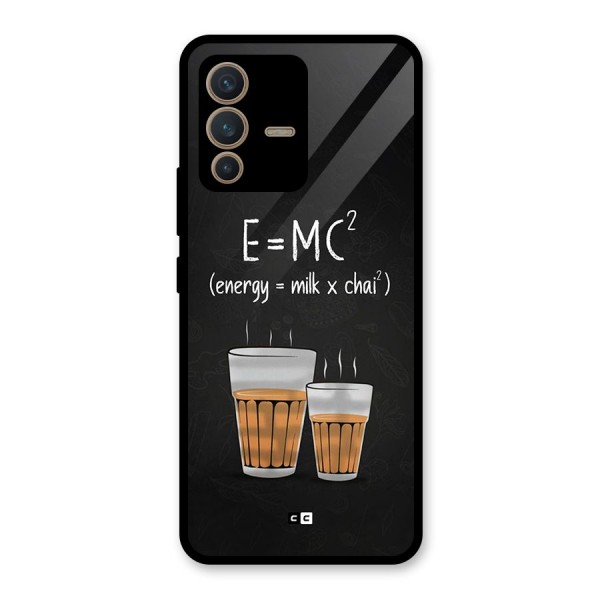 Tea Formula Glass Back Case for Vivo V23 5G