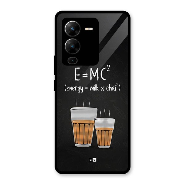 Tea Formula Glass Back Case for Vivo V25 Pro