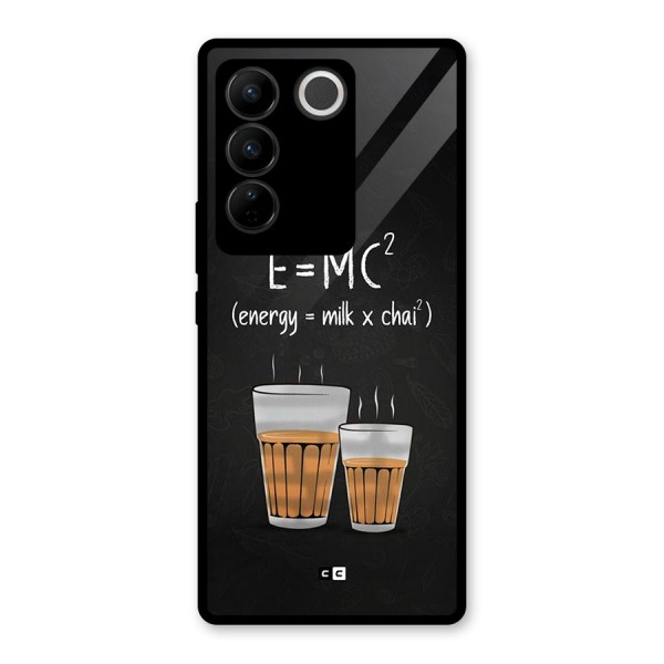 Tea Formula Glass Back Case for Vivo V27