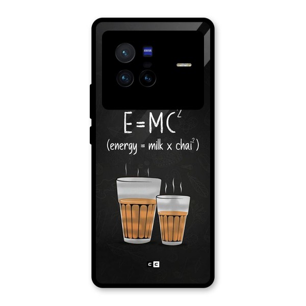 Tea Formula Glass Back Case for Vivo X80