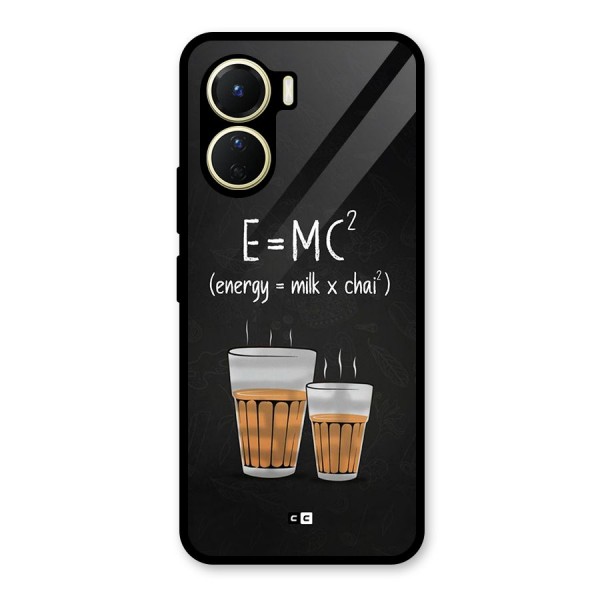 Tea Formula Glass Back Case for Vivo Y16