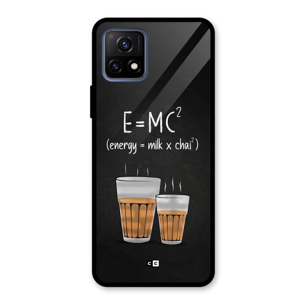 Tea Formula Glass Back Case for Vivo Y72 5G