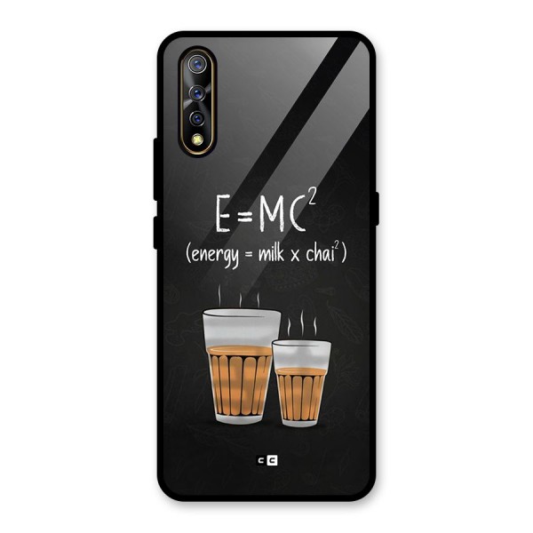 Tea Formula Glass Back Case for Vivo Z1x