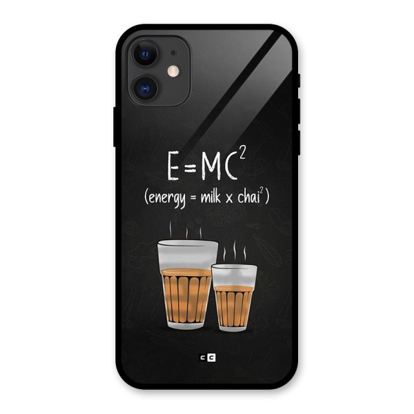 Tea Formula Glass Back Case for iPhone 11