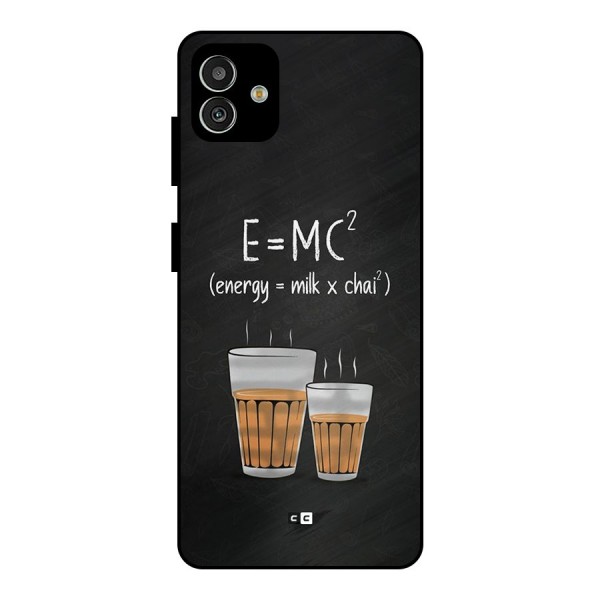 Tea Formula Metal Back Case for Galaxy M13 5G