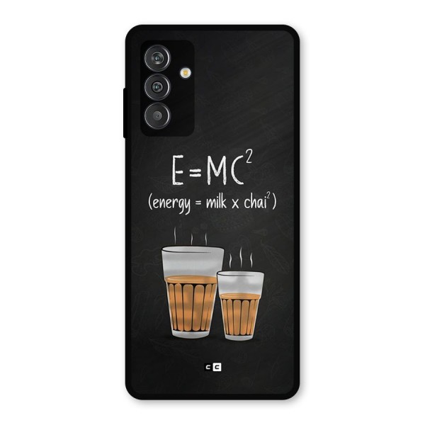 Tea Formula Metal Back Case for Galaxy M14 5G