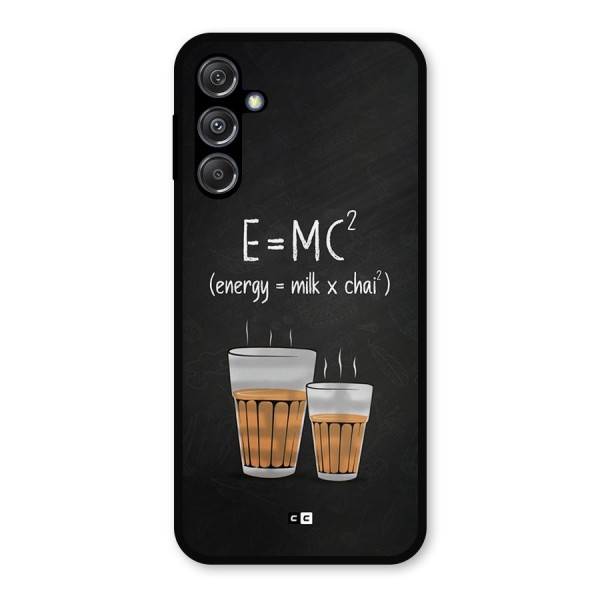 Tea Formula Metal Back Case for Galaxy M34 5G