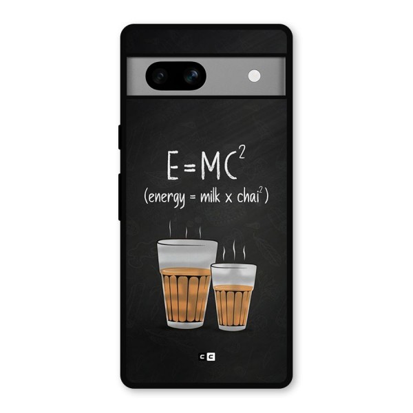 Tea Formula Metal Back Case for Google Pixel 7a