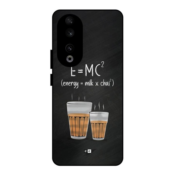 Tea Formula Metal Back Case for Honor 90