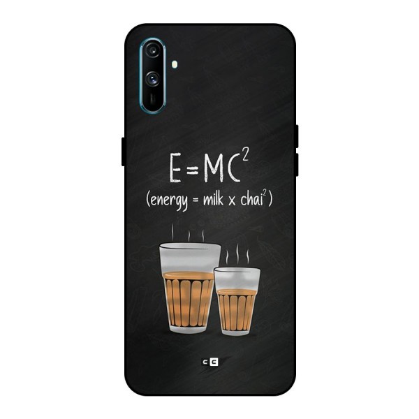 Tea Formula Metal Back Case for Realme C3