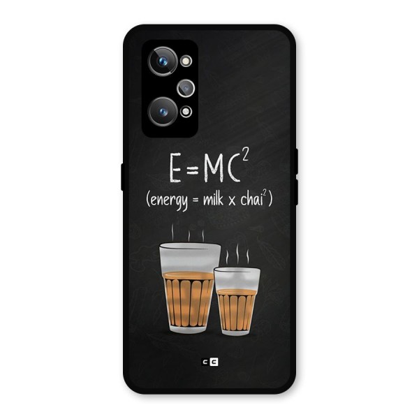 Tea Formula Metal Back Case for Realme GT 2