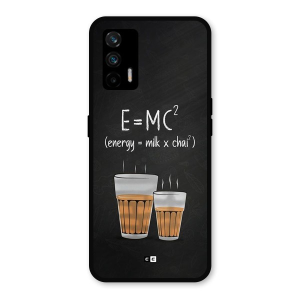 Tea Formula Metal Back Case for Realme GT 5G