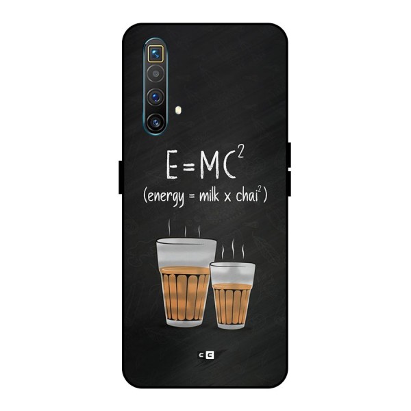 Tea Formula Metal Back Case for Realme X3