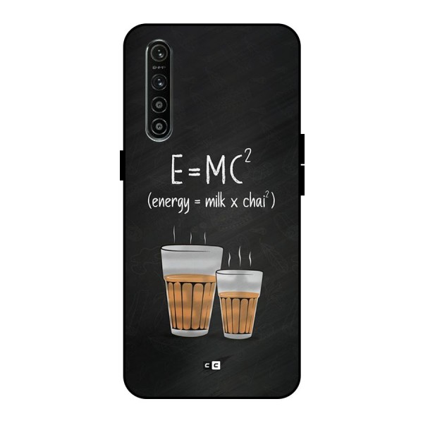 Tea Formula Metal Back Case for Realme XT