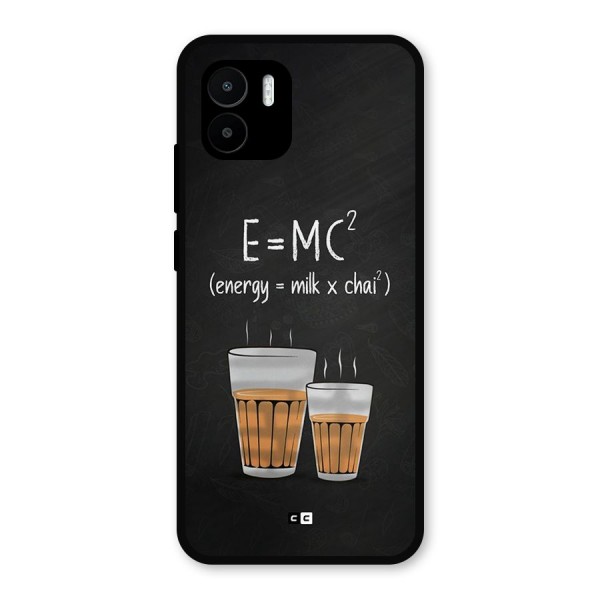 Tea Formula Metal Back Case for Redmi A1