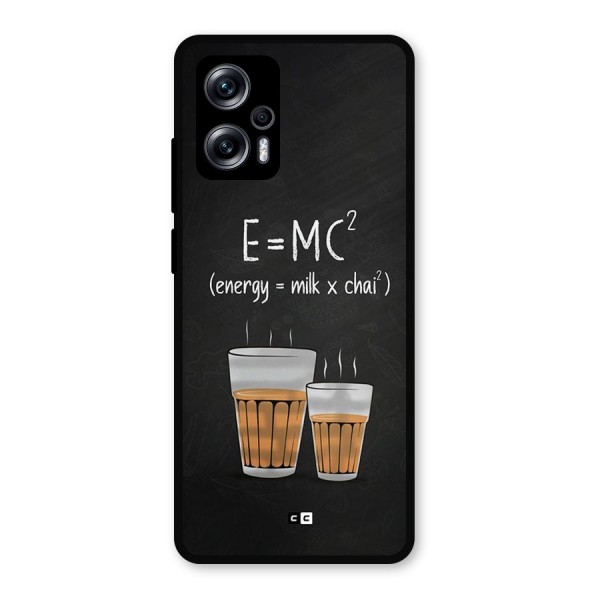 Tea Formula Metal Back Case for Redmi K50i