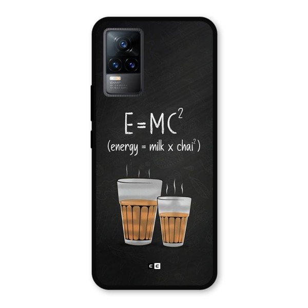 Tea Formula Metal Back Case for Vivo Y73