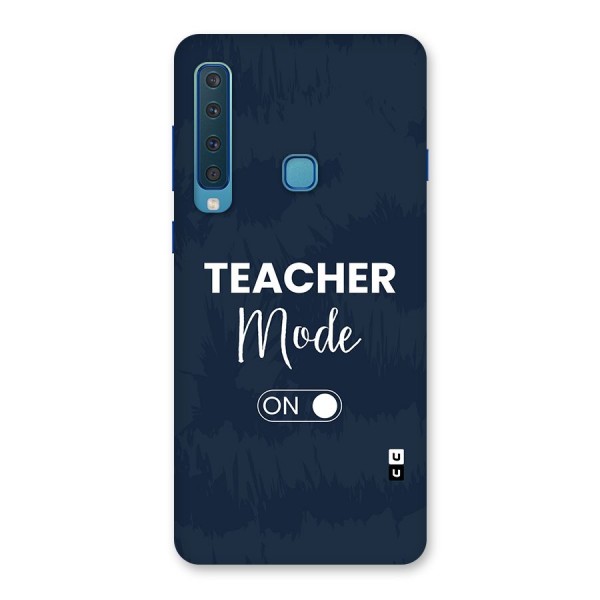 Teacher Mode On Back Case for Galaxy A9 (2018)